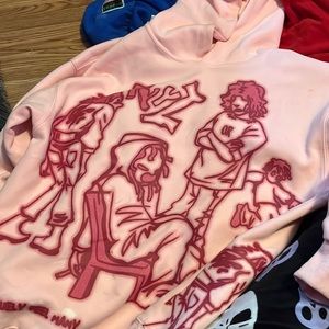 oversized graphic hoodie